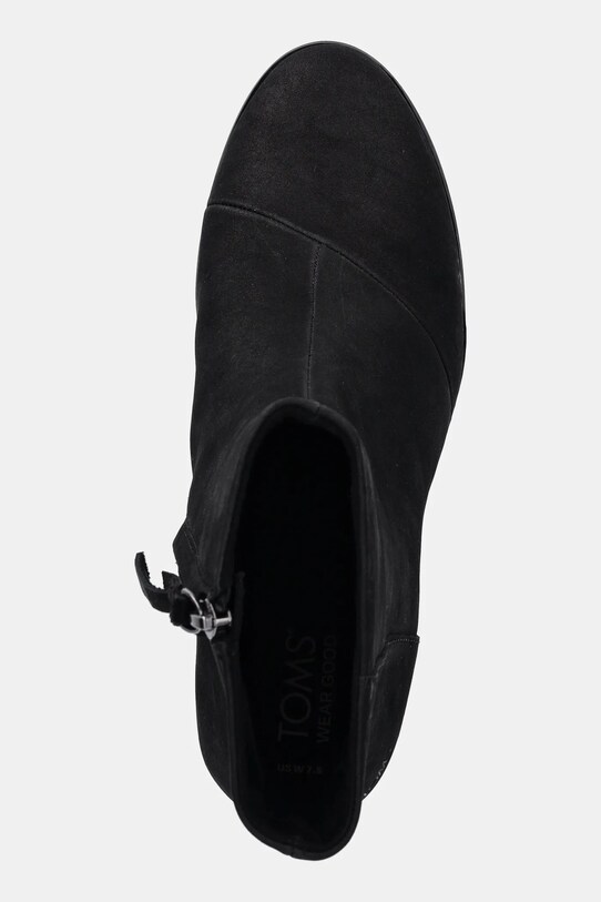 Toms botine din nubuc EVELYN negru 10020228