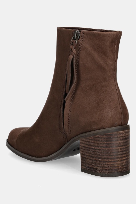 Obuv Nubuková členková obuv Toms EVELYN 10021283 hnedá