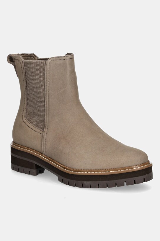 Toms sztyblety nubukowe BENNET nieocieplane beżowy 10021289