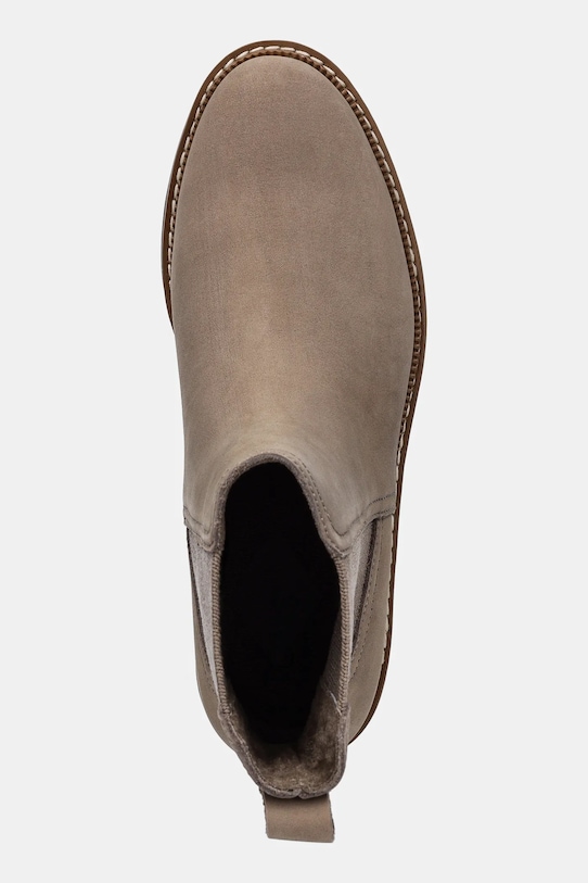 Nubukové kotníkové boty Toms BENNET béžová 10021289