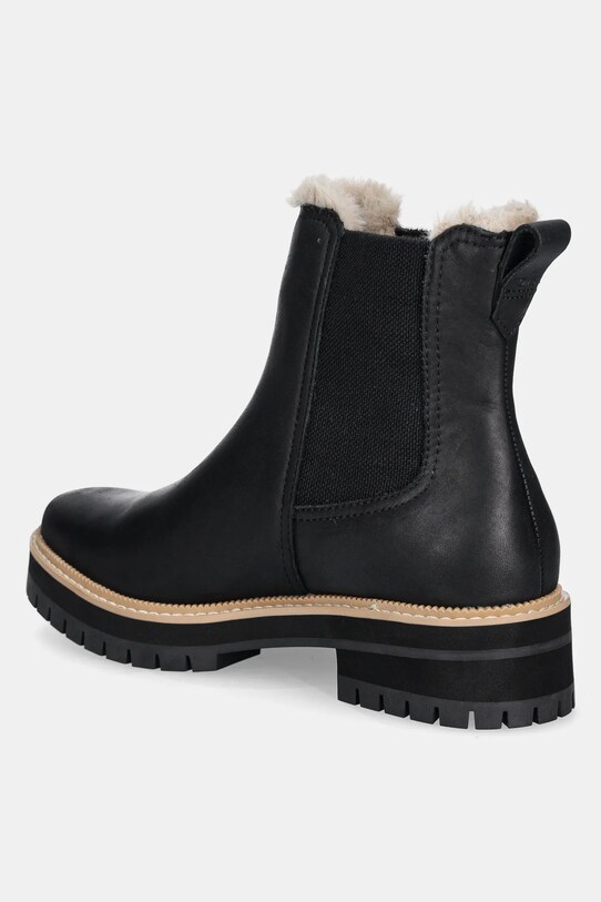 Încălțăminte Toms ghete chelsea de piele BENNET 10021299 negru
