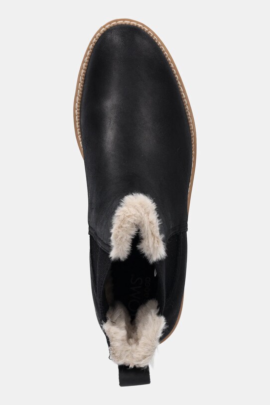 Toms ghete chelsea de piele BENNET negru 10021299