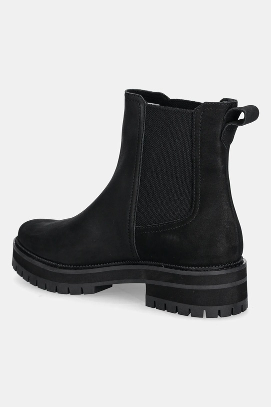 Încălțăminte Toms cizme chelsea din nubuc BENNET 10021306 negru