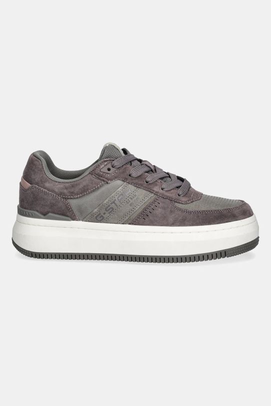 G-Star Raw sneakers in camoscio Eve GR487045BW grigio AW24