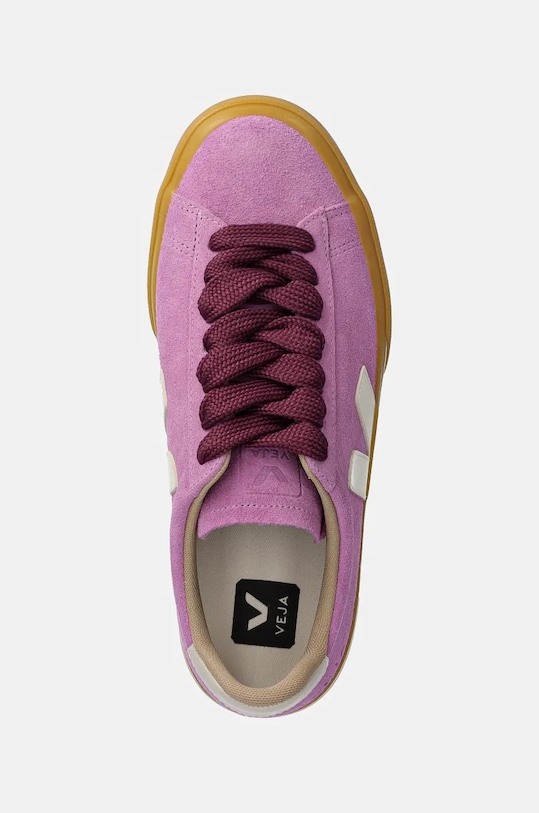 Veja sneakersy zamszowe Campo fioletowy CP0303691A