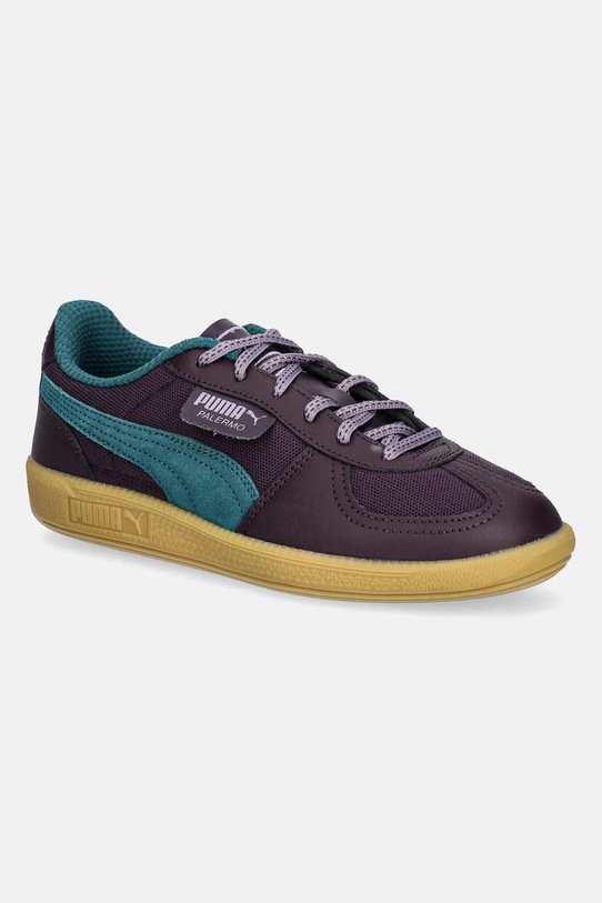 Puma sneakersy Palermo CCC Wns tekstylny bordowy 397770