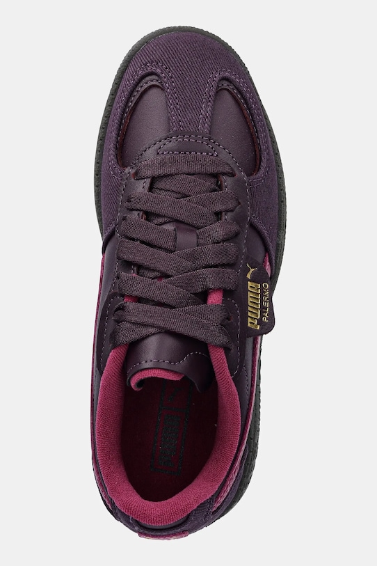 Puma sneakers Palermo Moda Corduroy Wns burgundia 398529