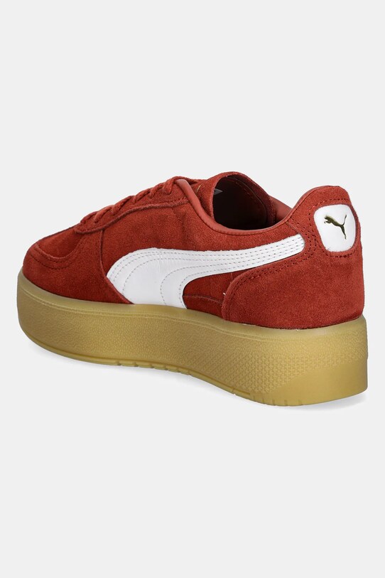 Încălțăminte Puma sneakers din piele întoarsă Palermo Elevata Wns 399348 portocaliu