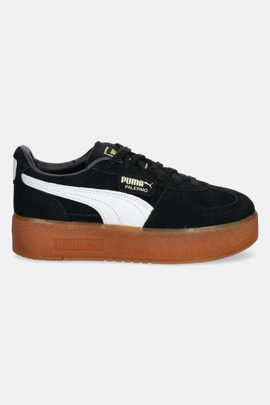 Puma sneakers din piele intoarsă Palermo Elevata Wns 399348 negru SS25