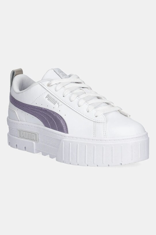 Кросівки Puma Mayze Glow-Up Wns імітація лицьової шкіри білий 398384