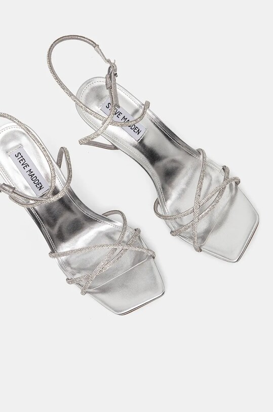 Steve Madden sandały Slayed SM11002948.968 srebrny