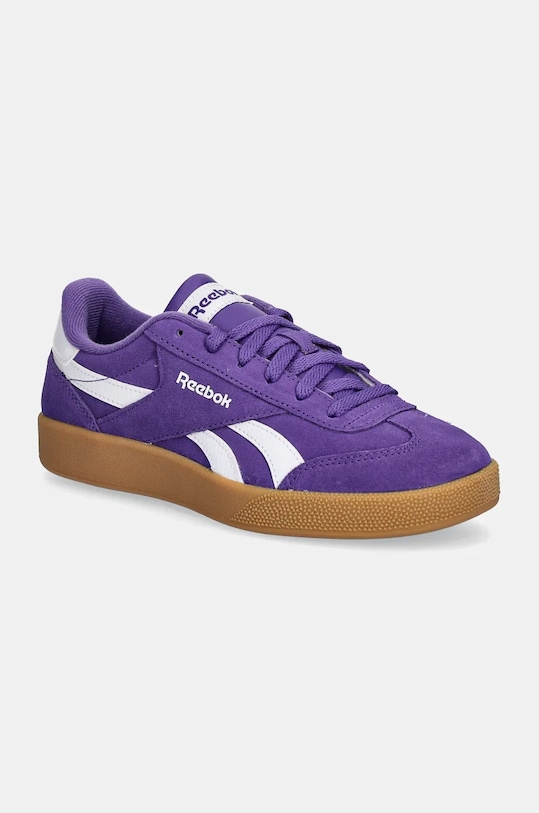 Reebok Classic sneakers in camoscio REEBOK SMASH EDGE finta pelle fiore violetto 100216160