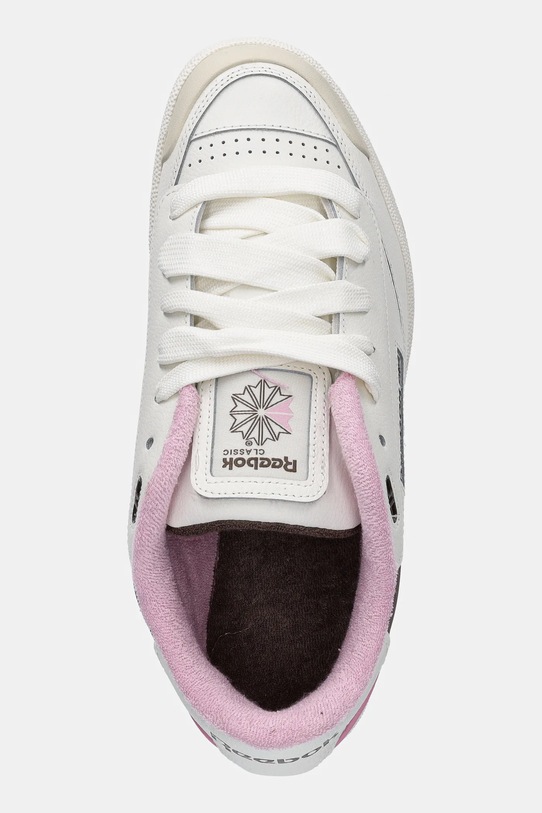 Reebok Classic sneakers din piele Club C Bulc bej 100201214