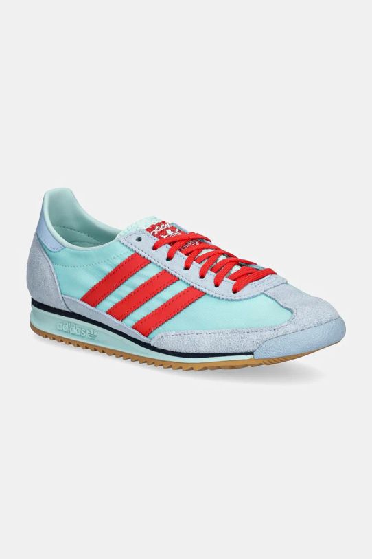 adidas Originals sneakers SL 72 OG pelle scamosciata turchese JH7397