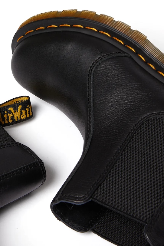 Δερμάτινες μπότες τσέλσι Dr. Martens 2976 DM30698001 καφέ