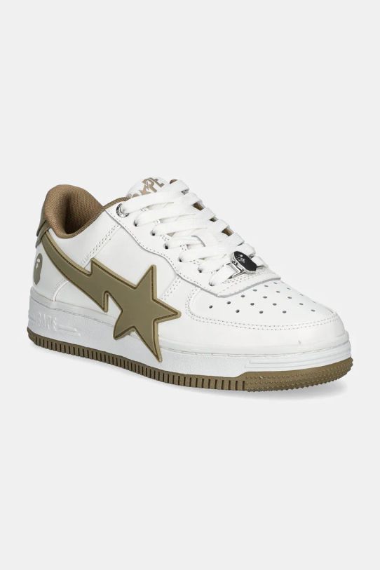 Маратонки A Bathing Ape STA OS #2 L гладка кожа бежов 1K20291313