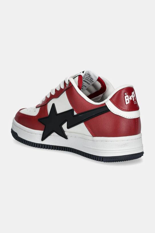 Încălțăminte A Bathing Ape sneakers din piele STA OS #2 L 1K70291309 rosu