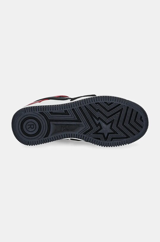 Kožne tenisice A Bathing Ape STA OS #2 L 1K70291309 crvena