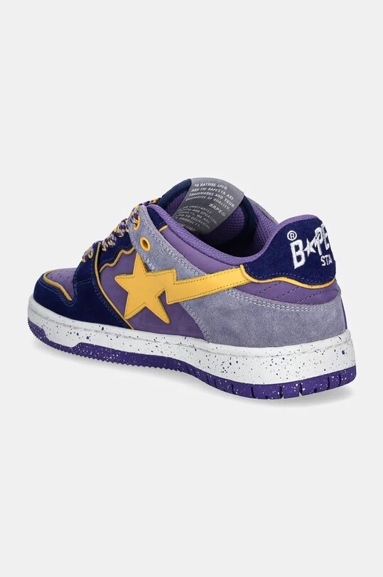 Obuwie A Bathing Ape SK8 STA #4 1K80291313 fioletowy