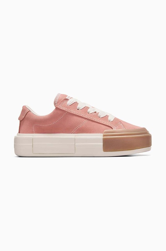 Замшеві кеди Converse Chuck Taylor All Star Cruise Suede платформа рожевий A10438C