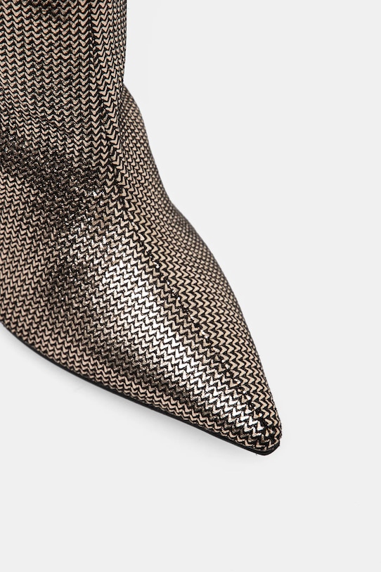 Шкіряні чоботи Vanda Novak Kaja золотий Kaja.Tricot.Glam