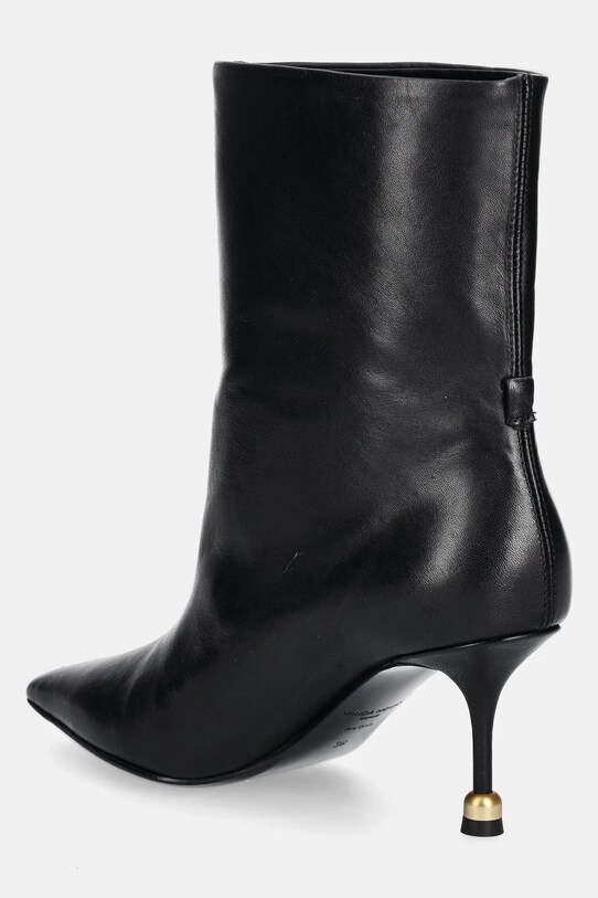 Încălțăminte Vanda Novak botine Elena Elena.Deep.Black negru