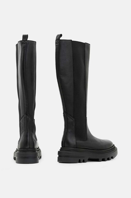 Kozačky AllSaints Monica Boot W059FB černá