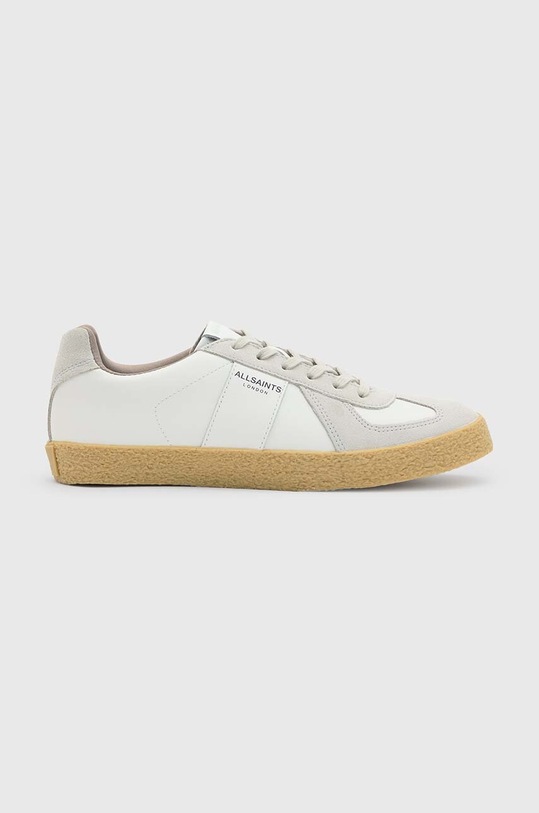 AllSaints sneakersy skórzane Jaimee Sneaker skóra zamszowa biały W069FB