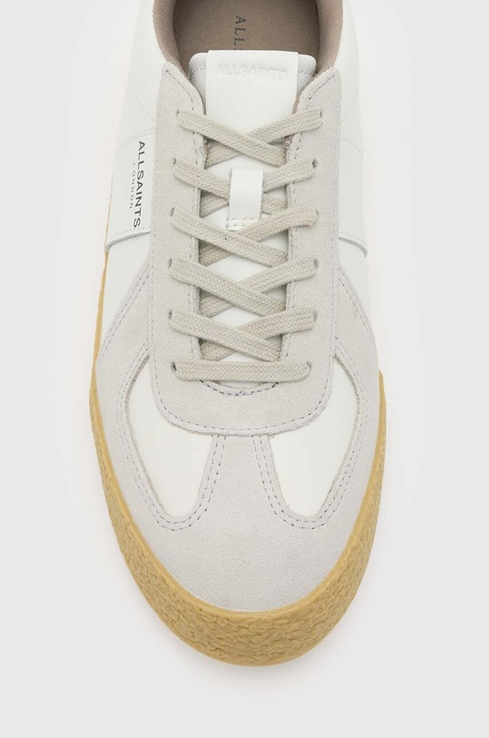 Obuwie AllSaints sneakersy skórzane Jaimee Sneaker W069FB biały