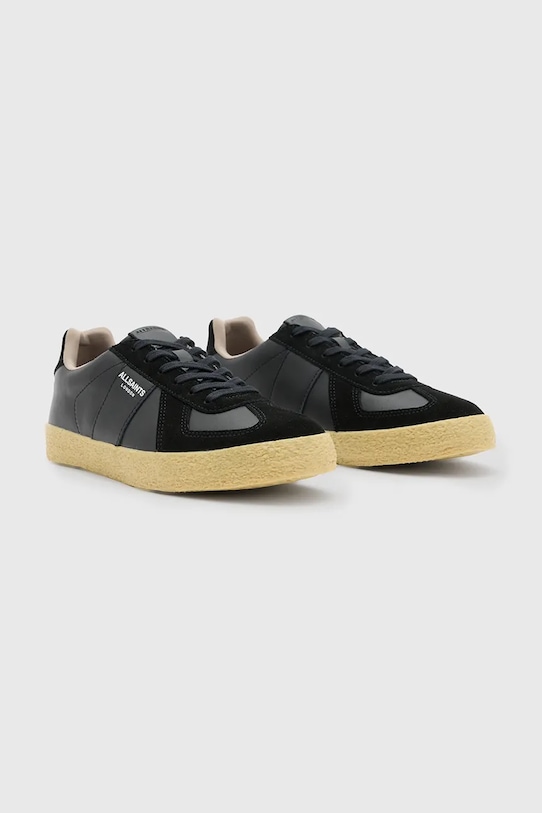 AllSaints sneakersy skórzane Jaimee Sneaker W069FB czarny SS25