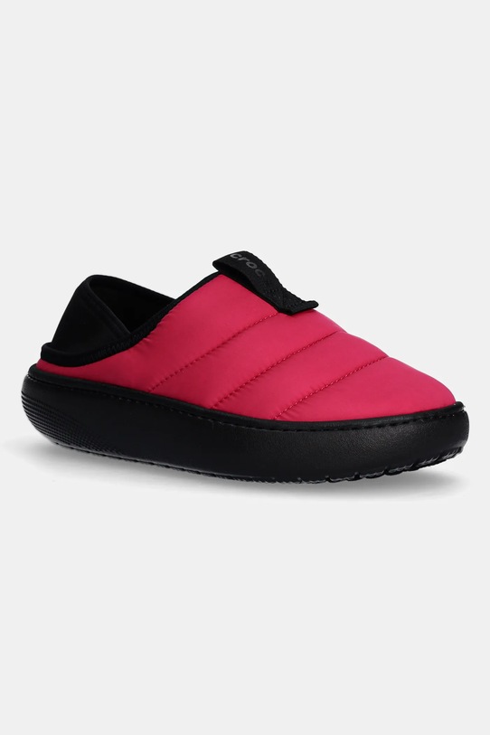 Crocs kapcie Classic Puff Moc różowy 210706.6ZT