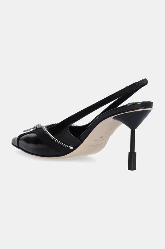 Взуття Шкіряні туфлі MSGM 3742MDS934.859.99 чорний