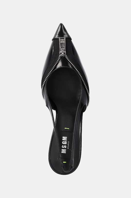 Шкіряні туфлі MSGM чорний 3742MDS934.859.99