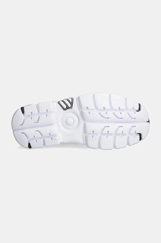 New Rock sneakers din piele Napa Blanca + Tower Blanco Acero M.106N.S18 alb