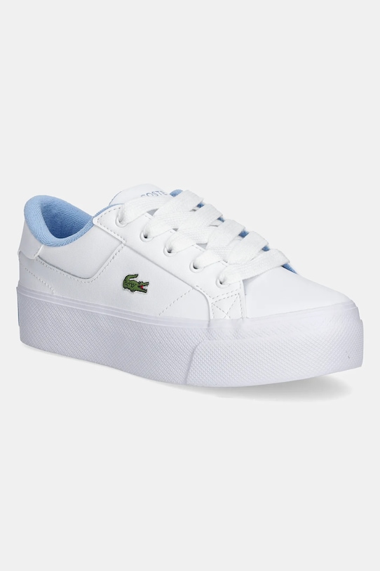 Lacoste sneakersy ZIANE PLATFORM LEATHER syntetyczny biały 48CFA0004
