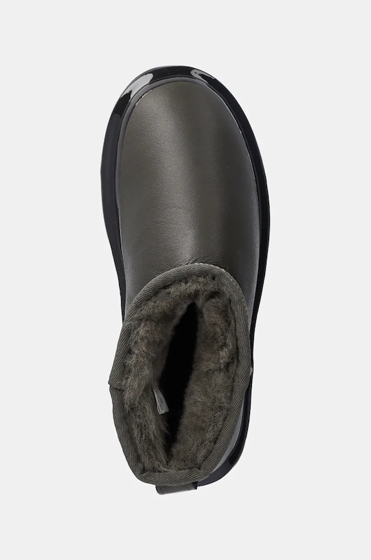 Kožené snehule Emu Australia Stinger Micro Dipped zelená W13083.OLID