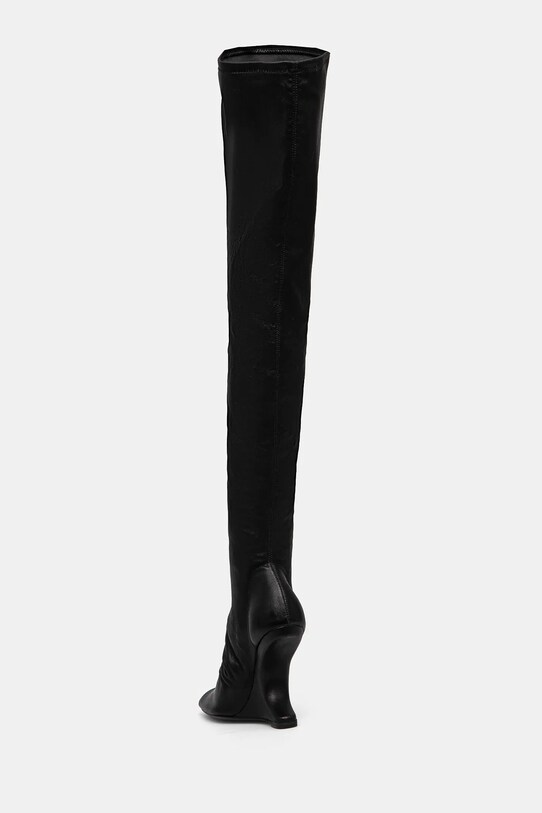 Obuwie Rick Owens Lilies kozaki CANTILEVER 11 LI02D5801.LS.09 czarny