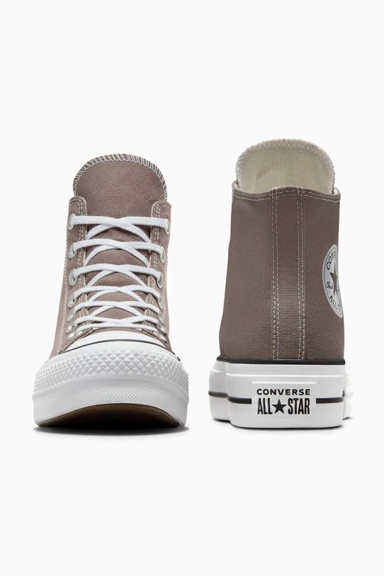 Obuv Tenisky Converse Chuck Taylor All Star Lift A12309C hnedá