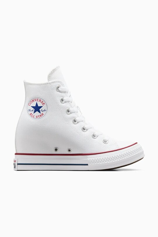 Converse tenisi Chuck Taylor All Star Wedge coturn alb A11908C