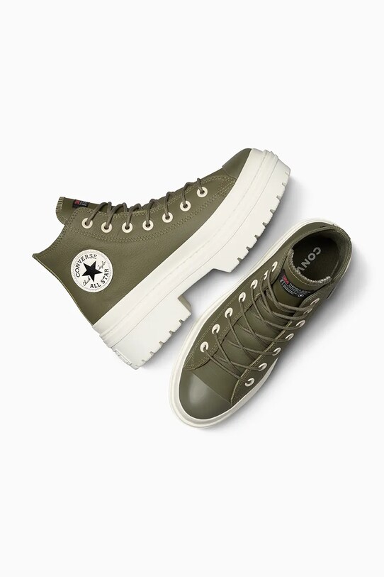 Шкіряні кеди Converse Chuck Taylor All Star Lugged Heel A11163C