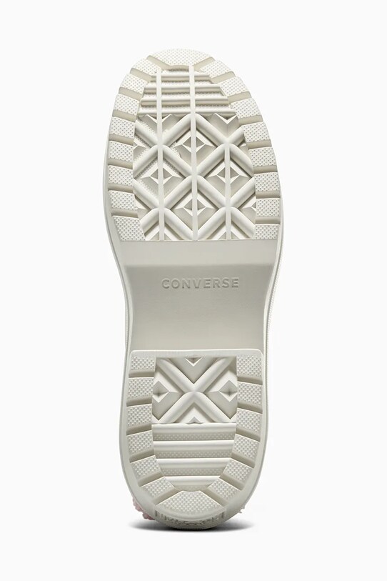 Kožené kecky Converse Chuck Taylor All Star Lugged Heel A09346C růžová