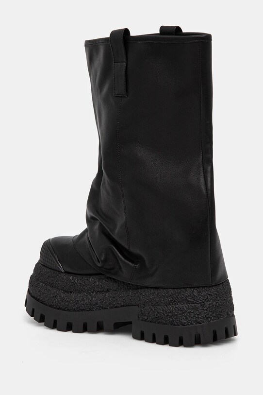 Scarpe Naked Wolfe scarpe in pelle Disturb Disturb.Leather.Black nero