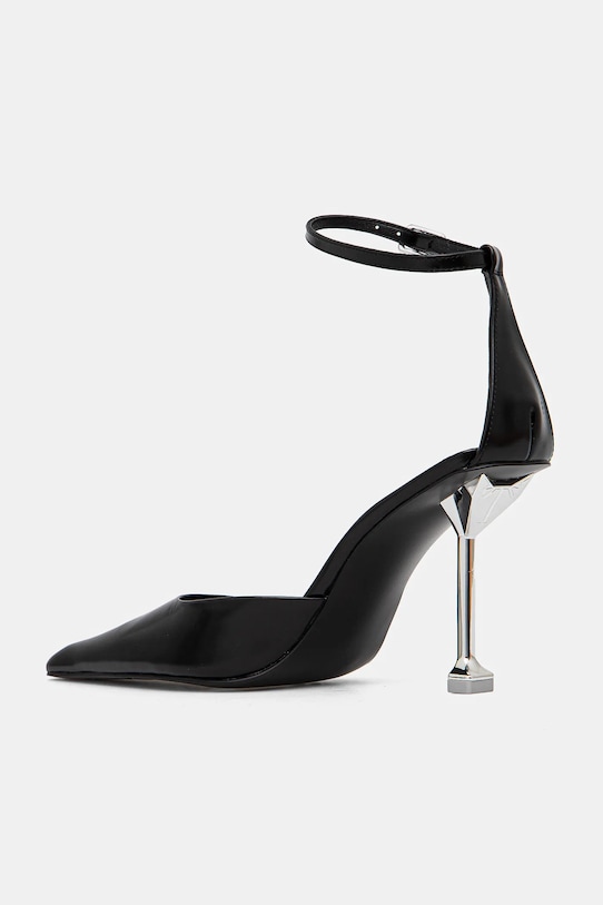 Încălțăminte Naked Wolfe stilettos de piele Valerie Valerie.Box.Black negru