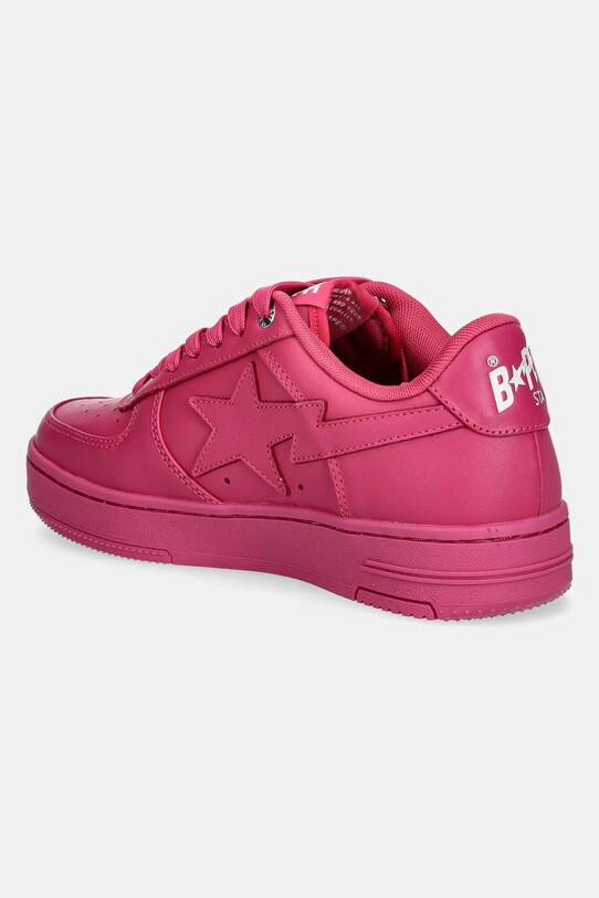 Shoes A Bathing Ape leather sneakers Bape Sta #52 L 1K80291352 pink