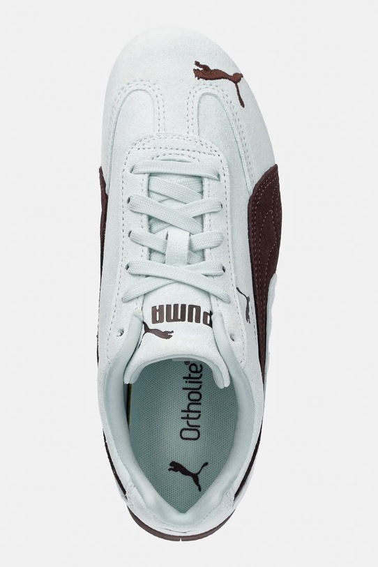 Puma Speedcat OG кроссовки для женщин замшевые зелёный 398846.D