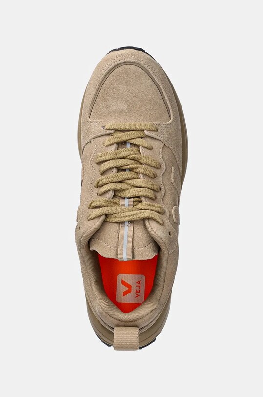 Veja sneakers din piele intoarsă Venturi bej VC0303544A