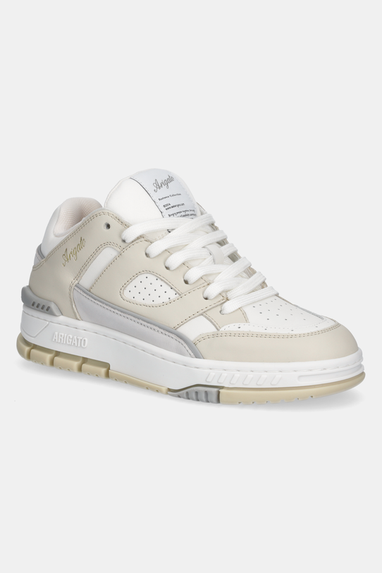 Axel Arigato sneakersy skórzane Area Lo platforma beżowy F1186003