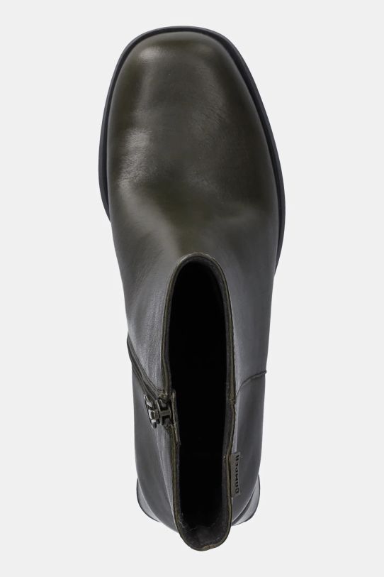 Kožené kotníkové boty Camper Kiara zelená K400743.003