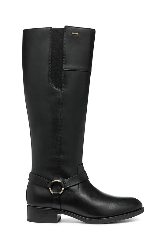 Geox ghete de piele D FELICITY NP ABX B pana la 5 cm negru D46BLB.00043.C9999