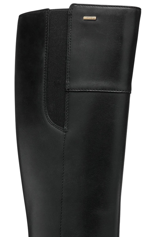 Geox ghete de piele D FELICITY NP ABX B D46BLB.00043.C9999 negru